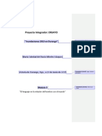 Ejemplo para El Proyecto Integrador ENSAYO