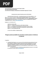 Dosar Penal Ghica Eduard de La Parchetul de Pe Langa Judecatoria Focsani Pentru Falsificarea Ordonantelor Din 28.12.2016 Din 5797/P/2015