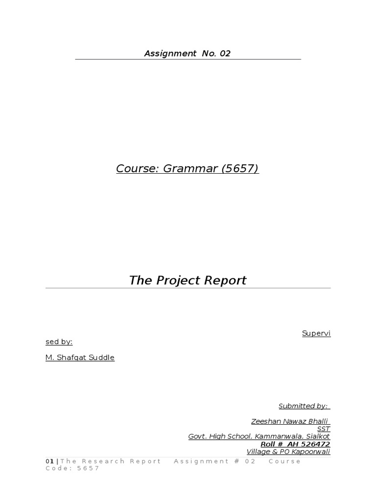 Report On Types of Clauses | PDF | Adverb | Sentence (Linguistics)