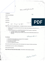 Structure of a Scientific Paper