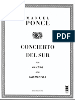 Concierto Del Sur - Score - Guitar