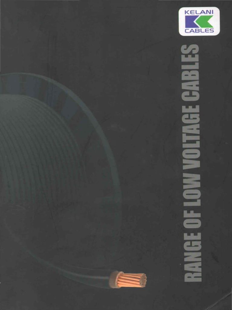 Kelani Cable Book SL PDF Electrical Wiring Alternating Current