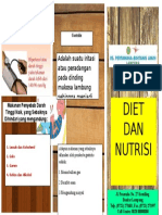 Diet DAN Nutrisi: Adalah Suatu Iritasi Atau Peradangan Pada Dinding Mukosa Lambung Sehingga Menjadi