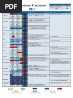 Maldives Academic Calendar 2017