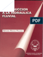 Libro - Introduccion A La Hidraulica Fluvial - Arturo Rocha PDF