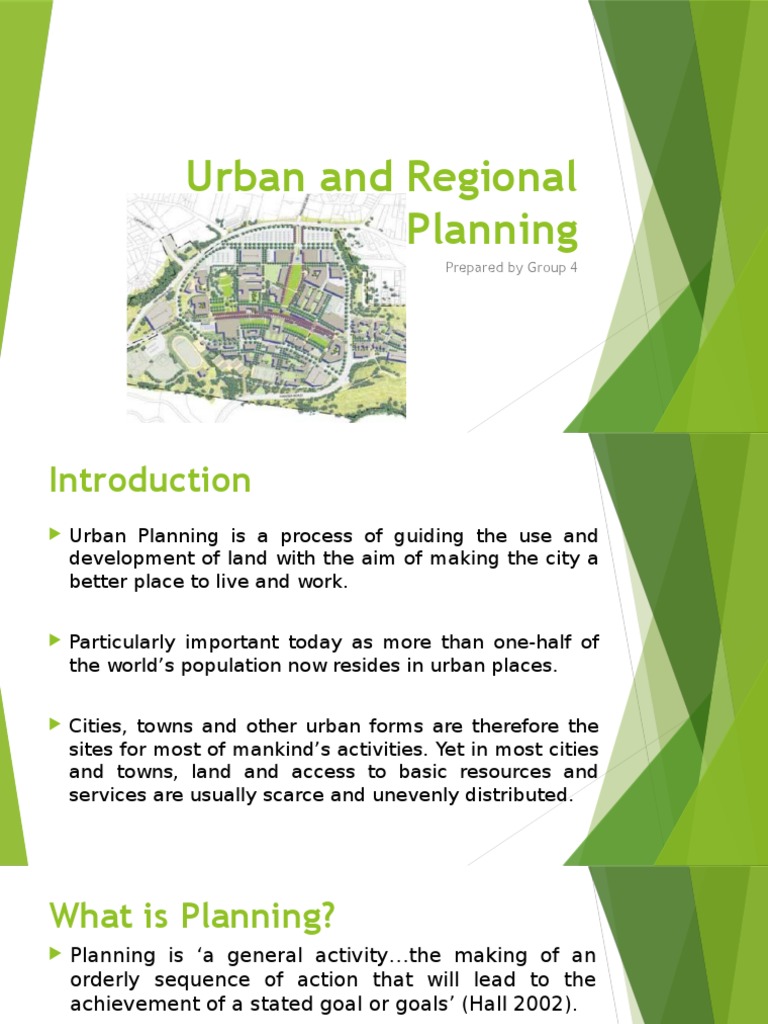 Urban and Regional Planning Overview | PDF | Materials Science ...