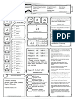 Welby Haven-Branch: Rapier+1 +9 1d8+6 LX Bow+1 +9 1d8+6