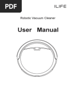 ILIFE A4 Smart Robotic Vacuum Cleaner English User Manual