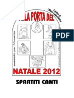 Spartiti Canti PDF