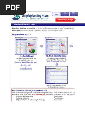Budget Planner Demo (COPY)