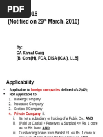 CARO 2016 for CA Final