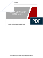 UE Behaviors in Idle Mode ISSUE 1.00_1