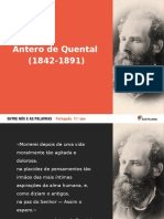 Poesia - Antero de Quental, A História by Sigillum PT - Issuu