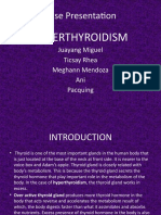 Case Presentation Og Hyperthyroidism