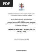 Demanadas Judiciais e Morosidade Da Justiça Civil