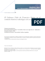 Defensor Fidei Francisco Suarez PDF