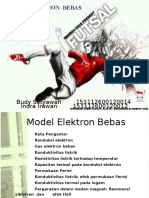 Presentasi Model Elektron Bebas