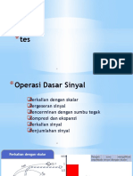 Operasi SinyalAnalog