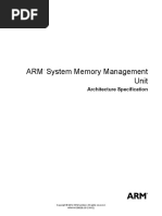 System Mmu Architecture ARM