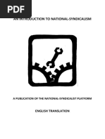 An Introduction to National Syndicalism [2013]