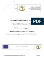 30305-Wd-Guidelines For Applicants - Aurg-II 1st Call For Proposal