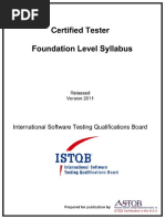 ISTQB Certified Tester Foundation Level Syllabus