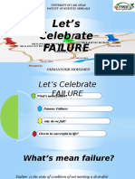 Let's Celebrate Failure