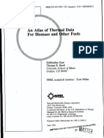 An Atlas of Thermal Data For Biomass and Other Fuels