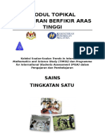 MODUL TOPIKAL KBAT SAINS TINGKATAN 1.docx