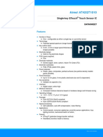 Atmel 9541 At42 Qtouch BSW At42qt1010 - Datasheet PDF