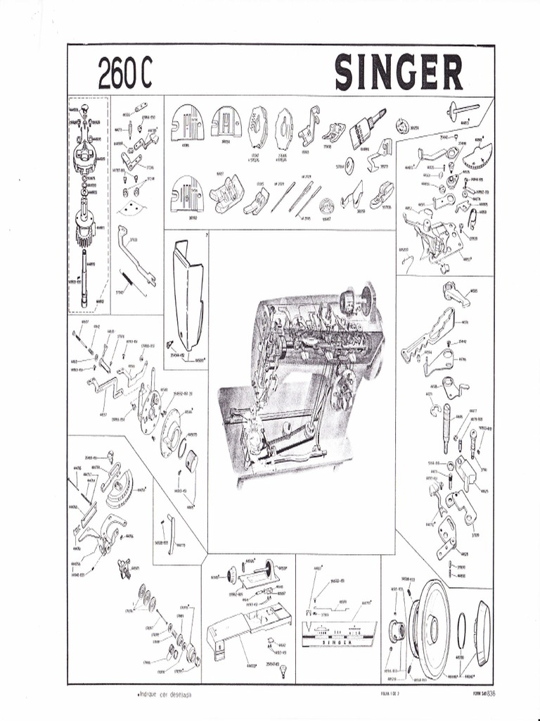 Manual Singer 260C | PDF