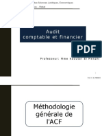 Cours - Méthodologie de L'audit Comptable Et Financière PDF