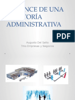 Alcance de Una Auditoría Administrativa