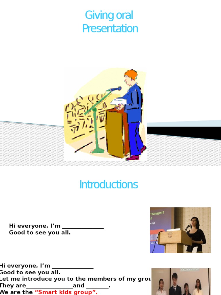Oral Presentation Structure Guide | PDF | Career & Growth | Language ...