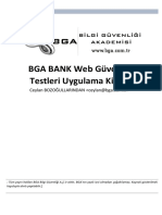4) BGA BANK Web Güvenlik Testleri Uygulama Kitabı PDF