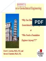  Introduction to Geotechnical Engineering