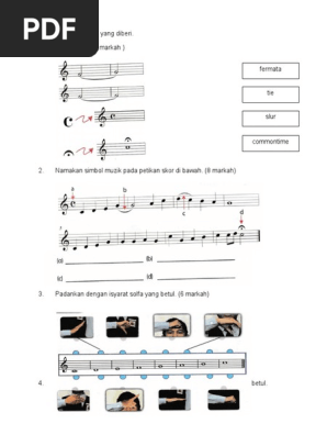 Soalan Muzik Tahun 6 Pdf