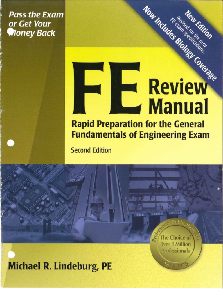 FE Review Manual - Lindeburg 2010 PDF | PDF