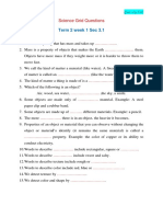 Term 2 Week 1 Sec 3.1: Science Grid Questions