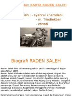 Biografi Dan Karya Raden Saleh