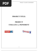 Download Colgate vs Pepsodent Mr555 by Pratik Kamble SN33544759 doc pdf