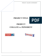 Colgate Vs Pepsodent Mr555