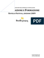 Ravello Festival 2009 - Comunicazione e Formazione