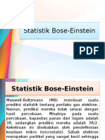 Statistik Bose Einstein