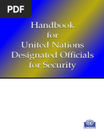 Handbook Security for Security Officials