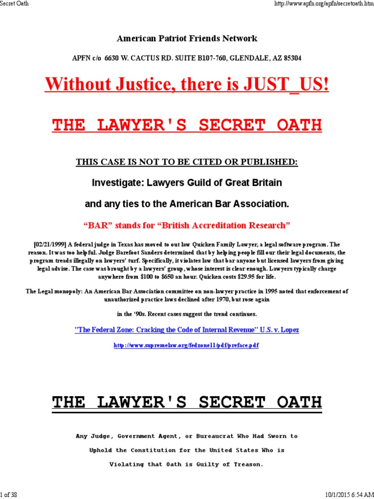 Where To Mail Oath Of Attorney Florida