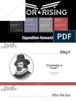 Website Opposition Research