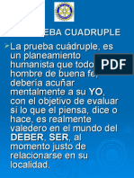 La Prueba Cuadruple