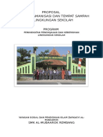 Proposal Permintaan Tempat Sampah Dan Tamanisasi