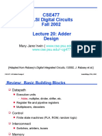 Lecture20 Adders